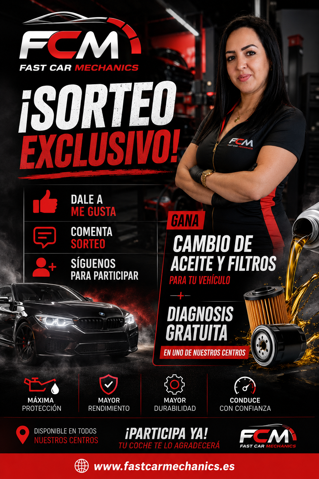 Sorteo exclusivo de Fast Car Mechanics